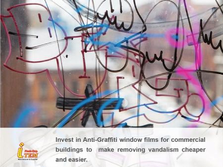 Anti-Graffiti coatings to prevent vandals from graffiti paint