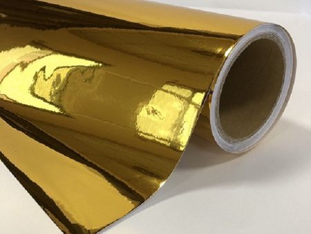 Metallized Polyester Film - Mirror Gold