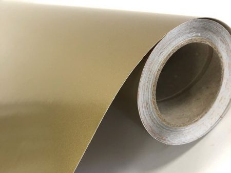 Metallic Gold Film – PVC